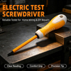 Model 8076 ergonomic dual head voltage tester screwdriver with PP TPR handle and 40Cr steel rod