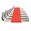 Industrial Nickel Plated Flat End Hex Key Set Product Image