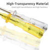 Standard transparent voltage tester screwdriver model 994 with AS handle and straight 40Cr steel tip