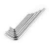 Matte finish precision security Torx wrench with L type body and low glare surface