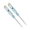 ClearView transparent voltage tester screwdriver model 318 with AS clear handle neon indicator and pocket clip