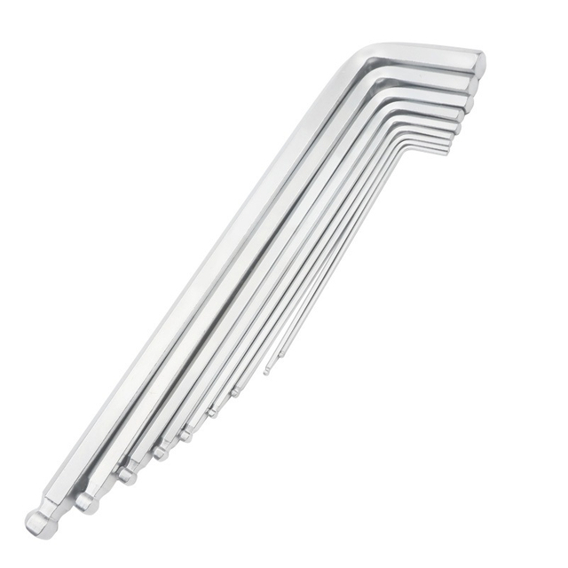 Professional Matte Ball End Hex Key Wrench Set Product Image