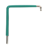 4mm Extended L Shape Ball End Hex Wrench with Dipped Plastic Handle for Professional Assembly