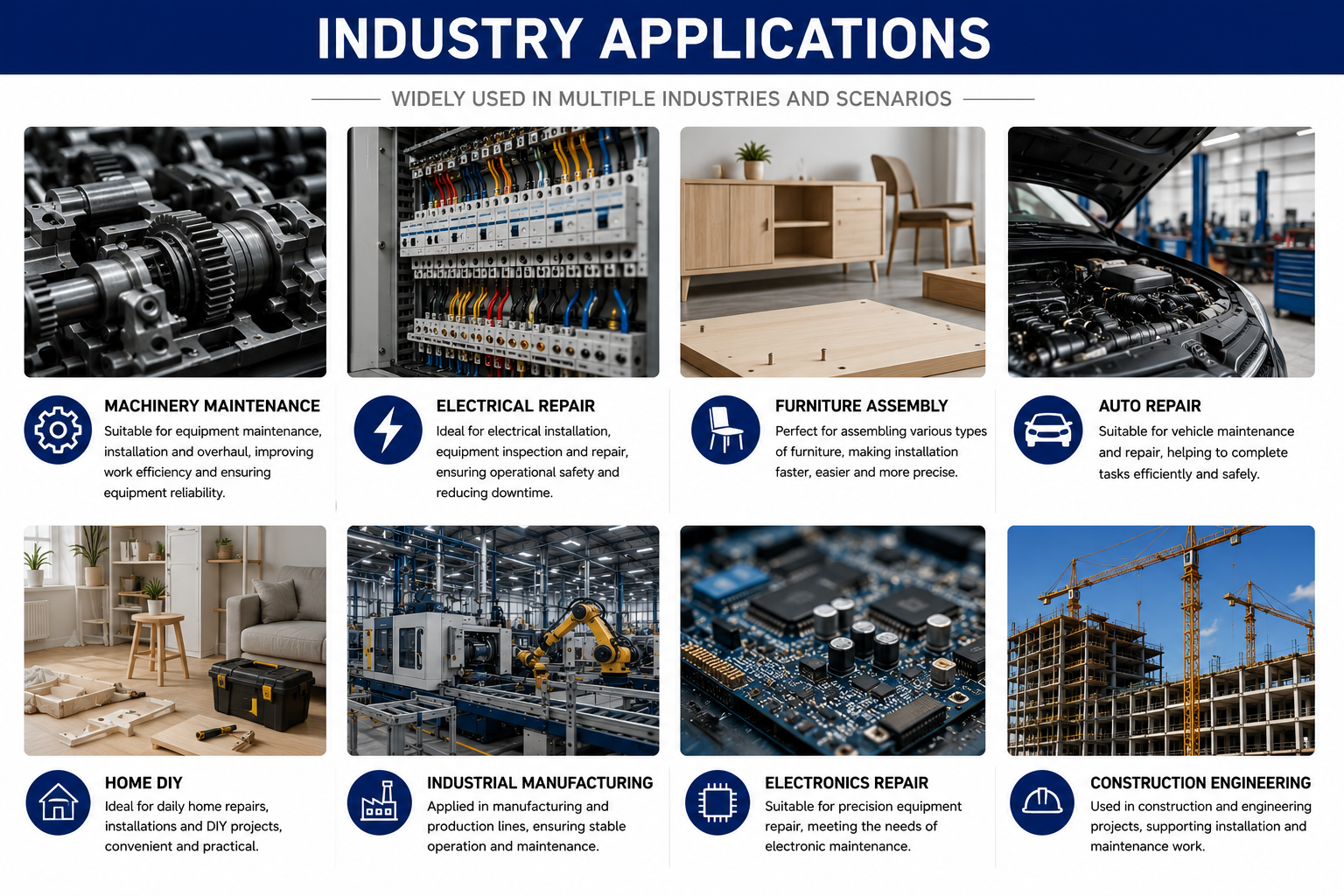 Industrial Applications and Usage Scenarios for Magnetic Precision Screwdrivers