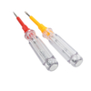 Professional transparent voltage test screwdriver model 999 with AS insulated handle and 40Cr probe