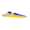 Compact neon circuit tester screwdriver with transparent AS insulated handle and 40Cr steel tip