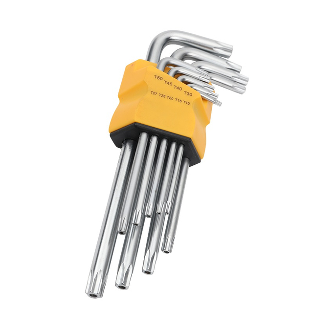 Industrial Matte Security Torx Key Wrench Set Product Image
