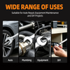 Combination wrench with chrome plated forged steel body and open box end design