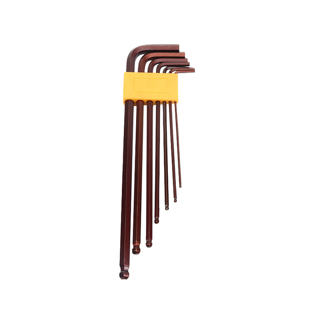 Professional Long Arm Ball End Hex Key Set Product Image