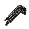 Black oxide standard star Torx wrench with L type body and standard Torx tip