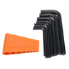 Portable Black Oxide Flat End Hex Key Set Product Image