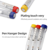Pocket clip voltage test screwdriver with AS PP transparent handle 40Cr steel probe and 147mm compact body