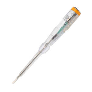 Pocket transparent circuit test screwdriver model 1704 with AS insulated handle and 40Cr probe