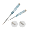 Extended reach voltage test screwdriver model 319 with transparent AS handle and long Φ4×120mm probe