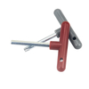 Compact Zinc Plated Security T Handle Hex Wrench Product Image