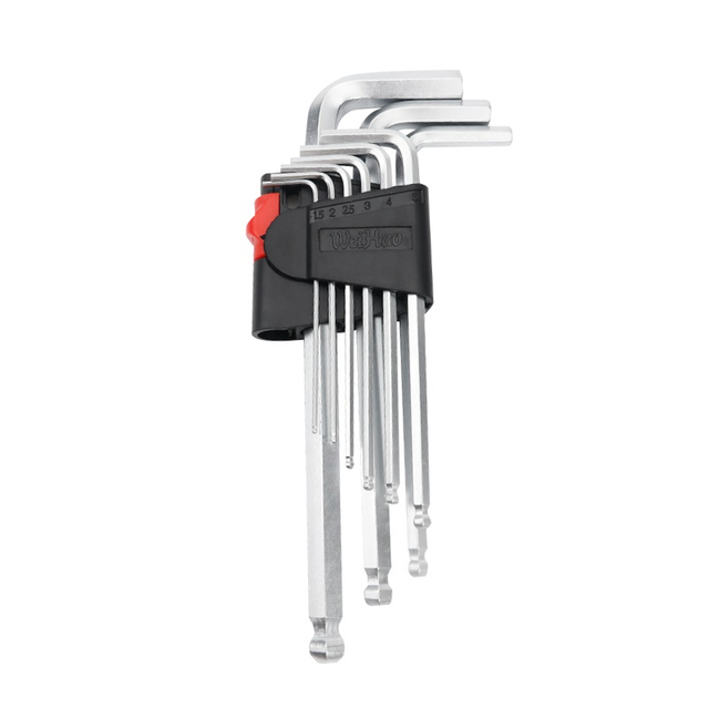 Professional Matte Long Arm Ball End Hex Key Set Product Image