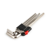 Extra Long Industrial Nickel Plated Ball End Hex Key Set Product Image