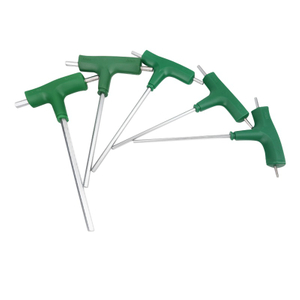 Heavy duty matte T handle Allen wrench made from 40Cr steel for high torque workshop repair