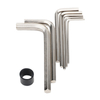 Portable Precision Flat End Hex Key Wrench Set Product Image