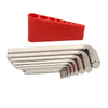 Industrial Nickel Plated Flat End Hex Key Set Product Image