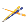 Industrial transparent extended voltage test screwdriver model 1701 with AS PP handle and 40Cr probe