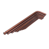 Extra Long Antique Bronze Ball End Hex Key Set Product Image